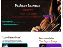 Tablet Screenshot of barbaralaronga.com